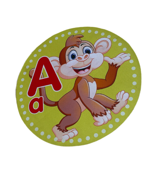 abc tal læringsmåtter aben anton alfabet front